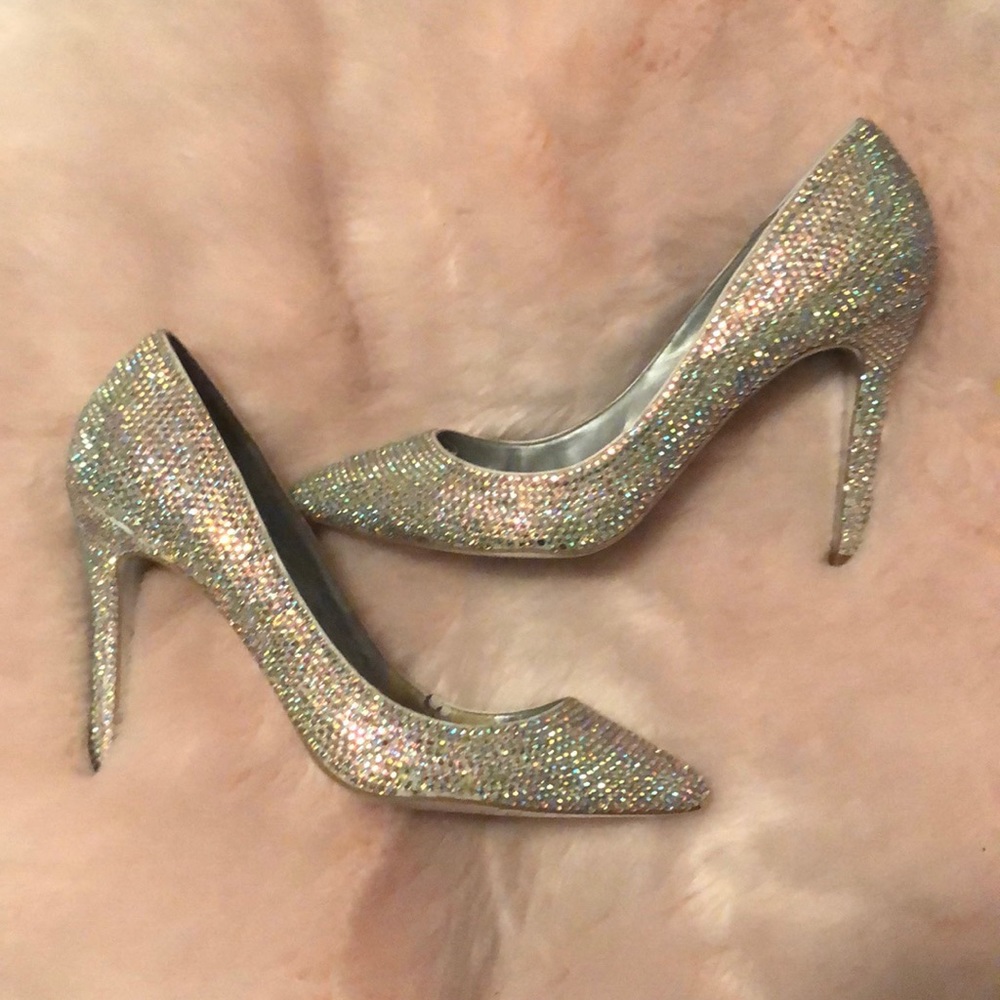 Custom bling heels